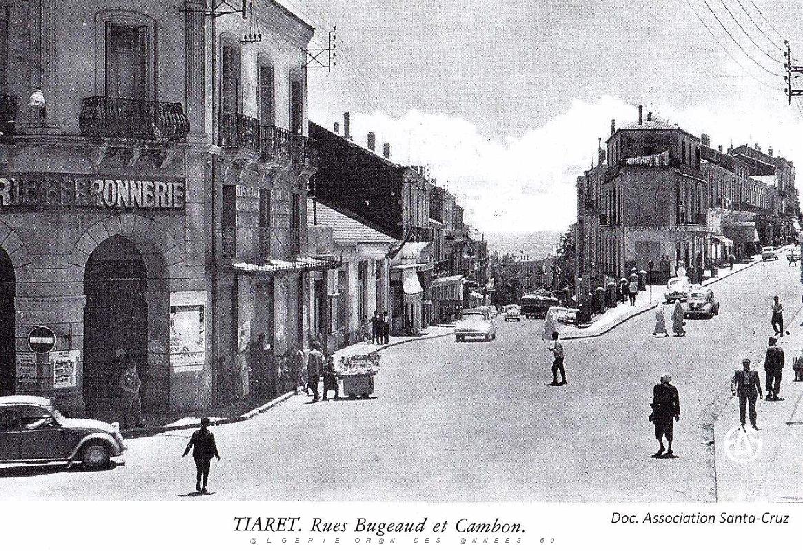 166- Tiaret - Rues Bugeaud et Cambon.jpg